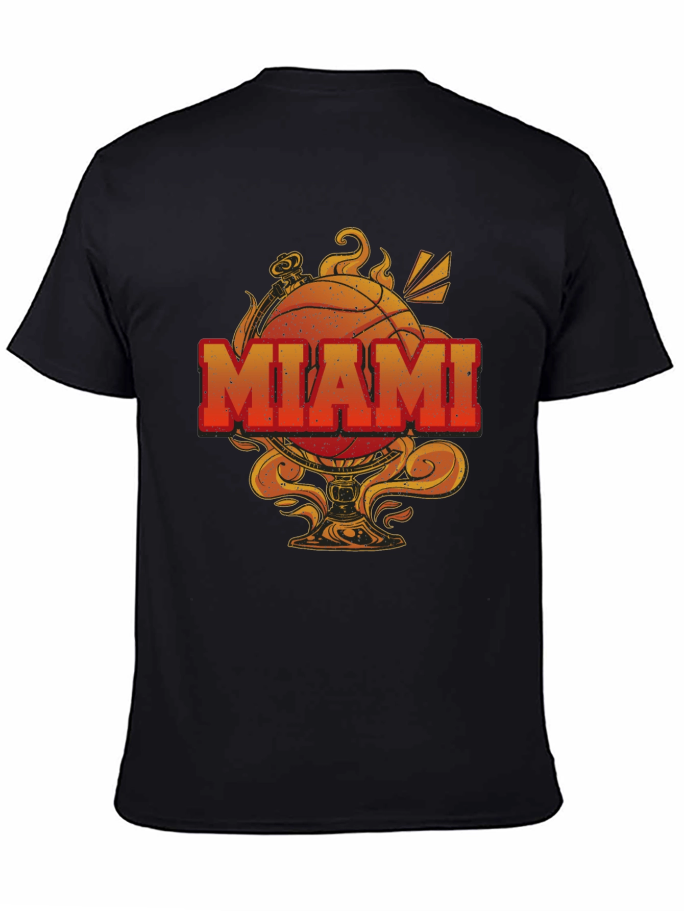 Miami Basketball Graphic T-Shirt