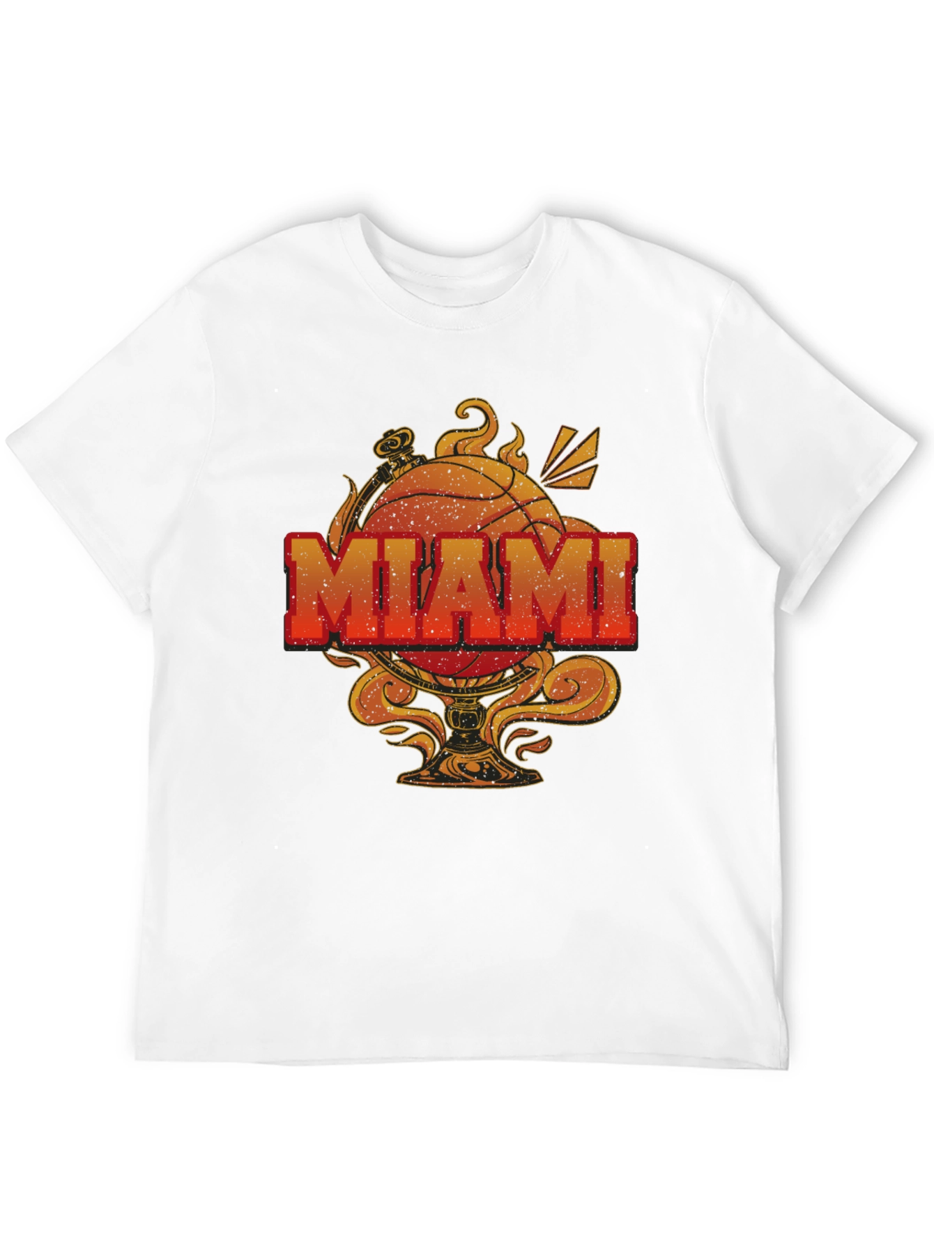 Miami Basketball Graphic T-Shirt