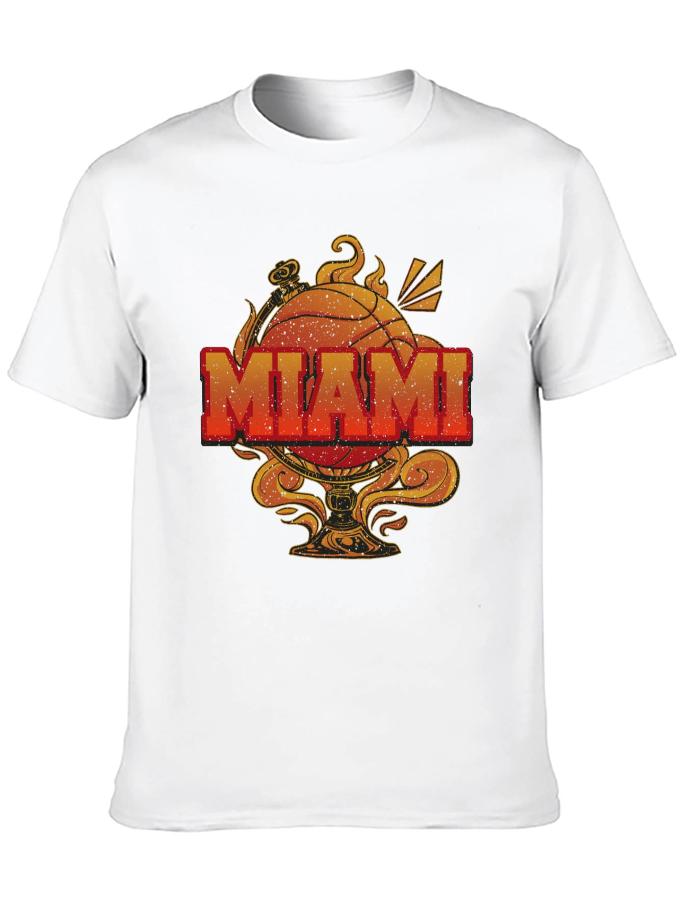 Miami Basketball Graphic T-Shirt