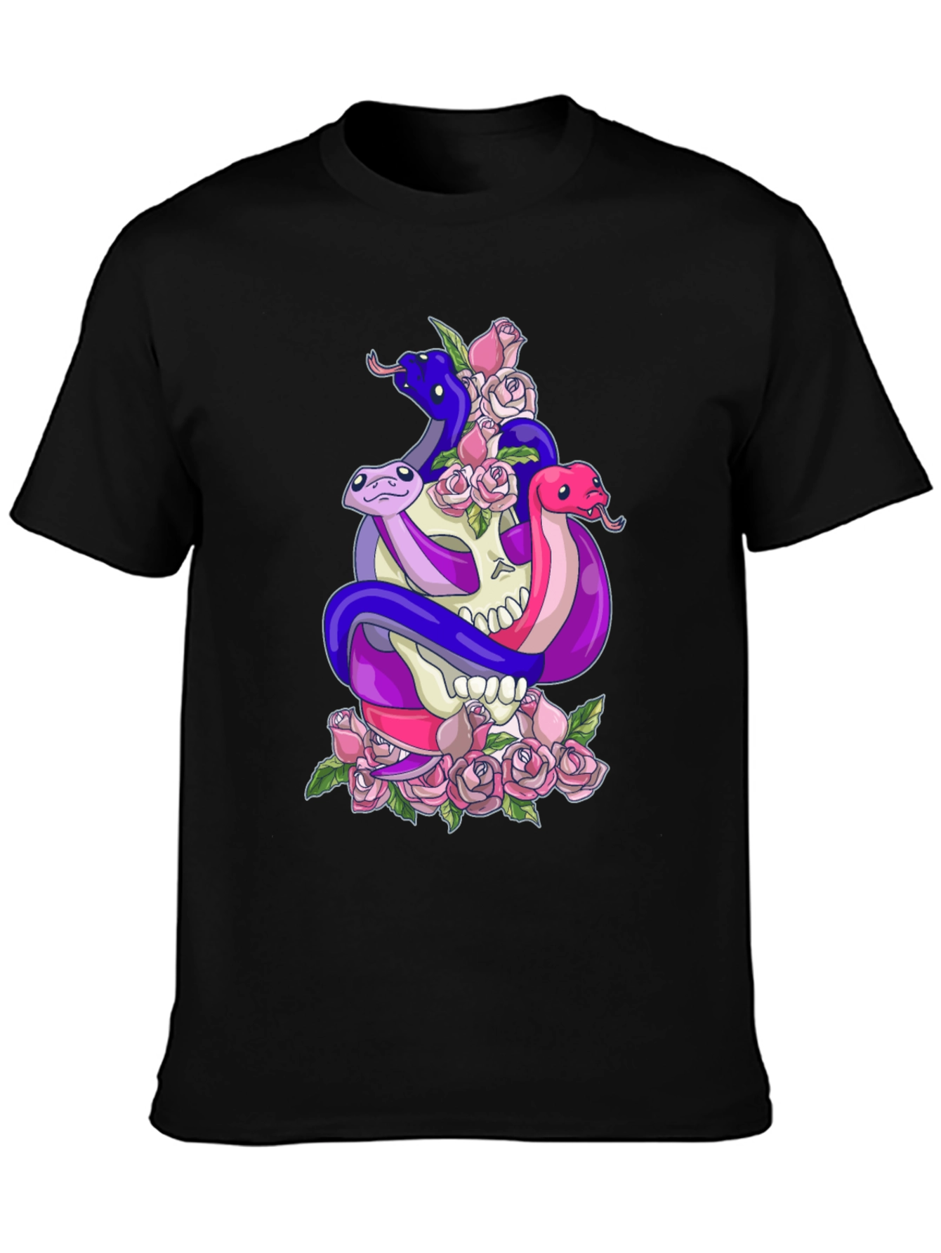 Skull & Snakes Graphic Tee - Unisex
