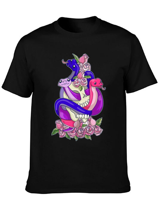 Skull & Snakes Graphic Tee - Unisex
