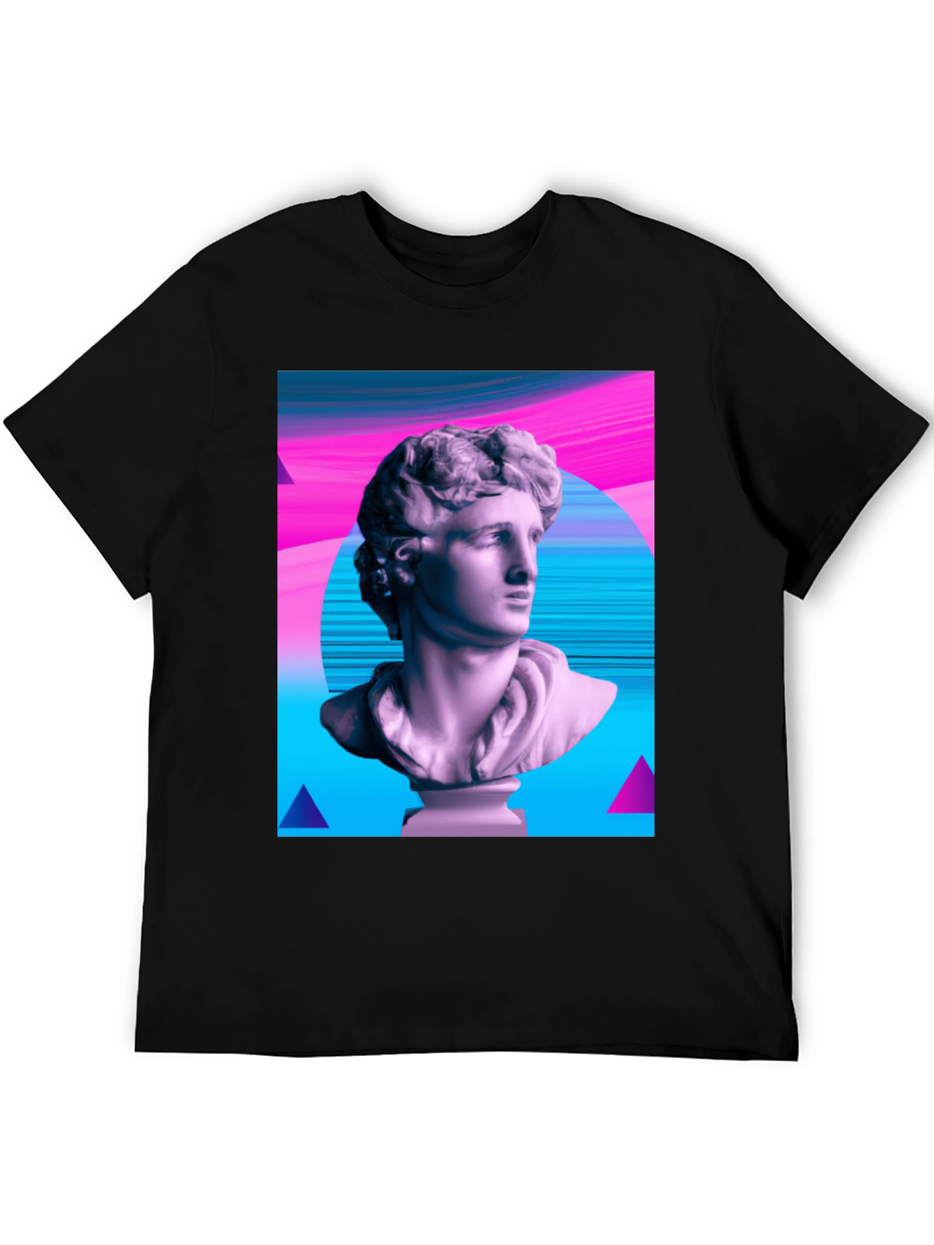 Statue Graphic Tee - Artistic Aesthetic T-Shirt