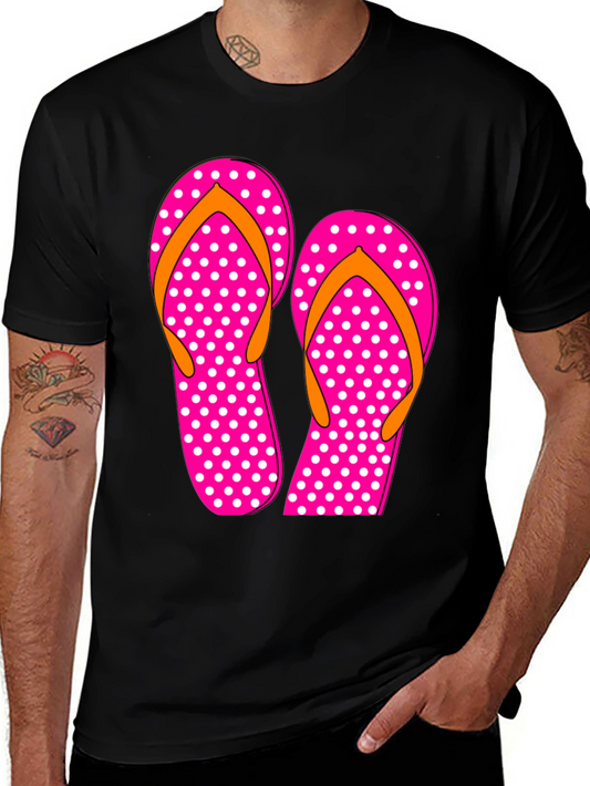 Novelty Flip Flop Graphic Tee - Summer Ready