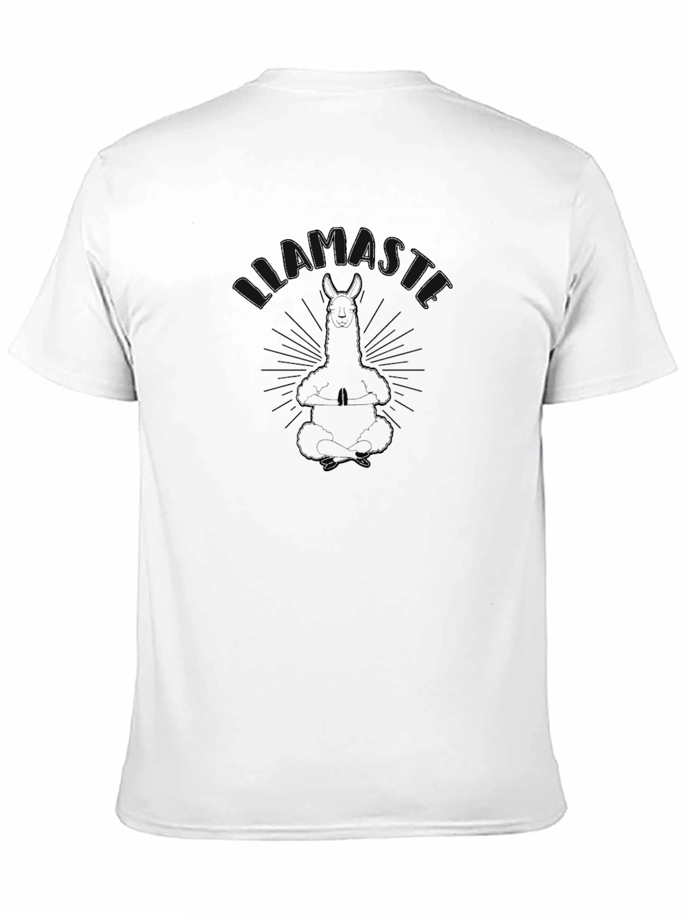 Llamaste Yoga Meditation Graphic T-Shirt