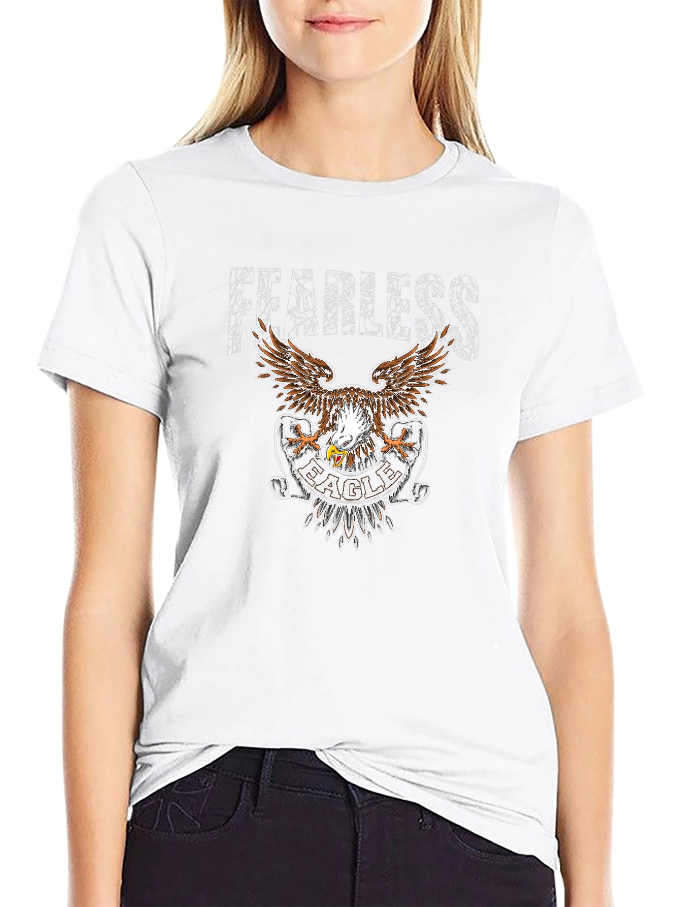 Fearless Eagle Graphic Tee
