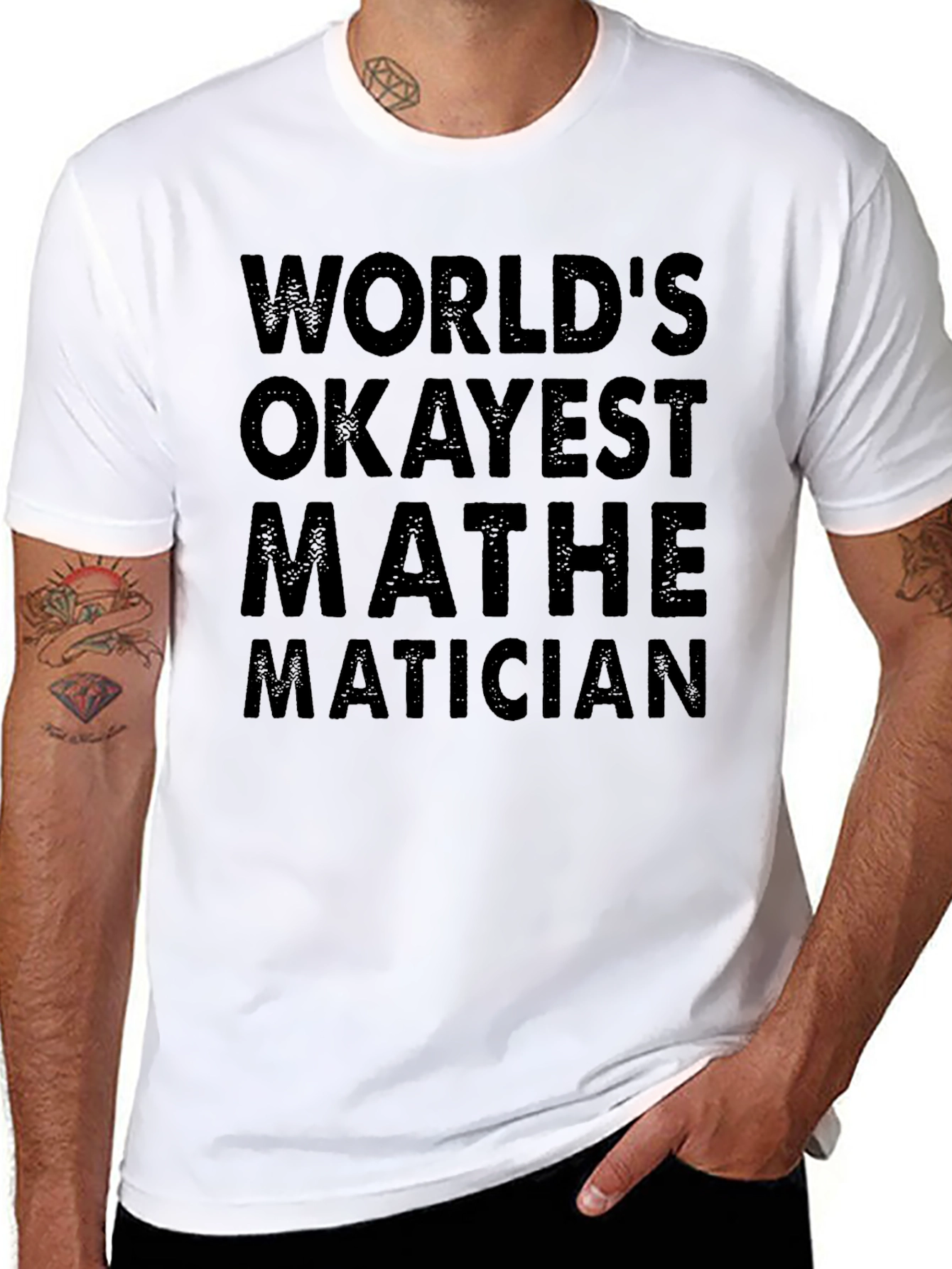 Worlds Okayest Mathematician T-Shirt