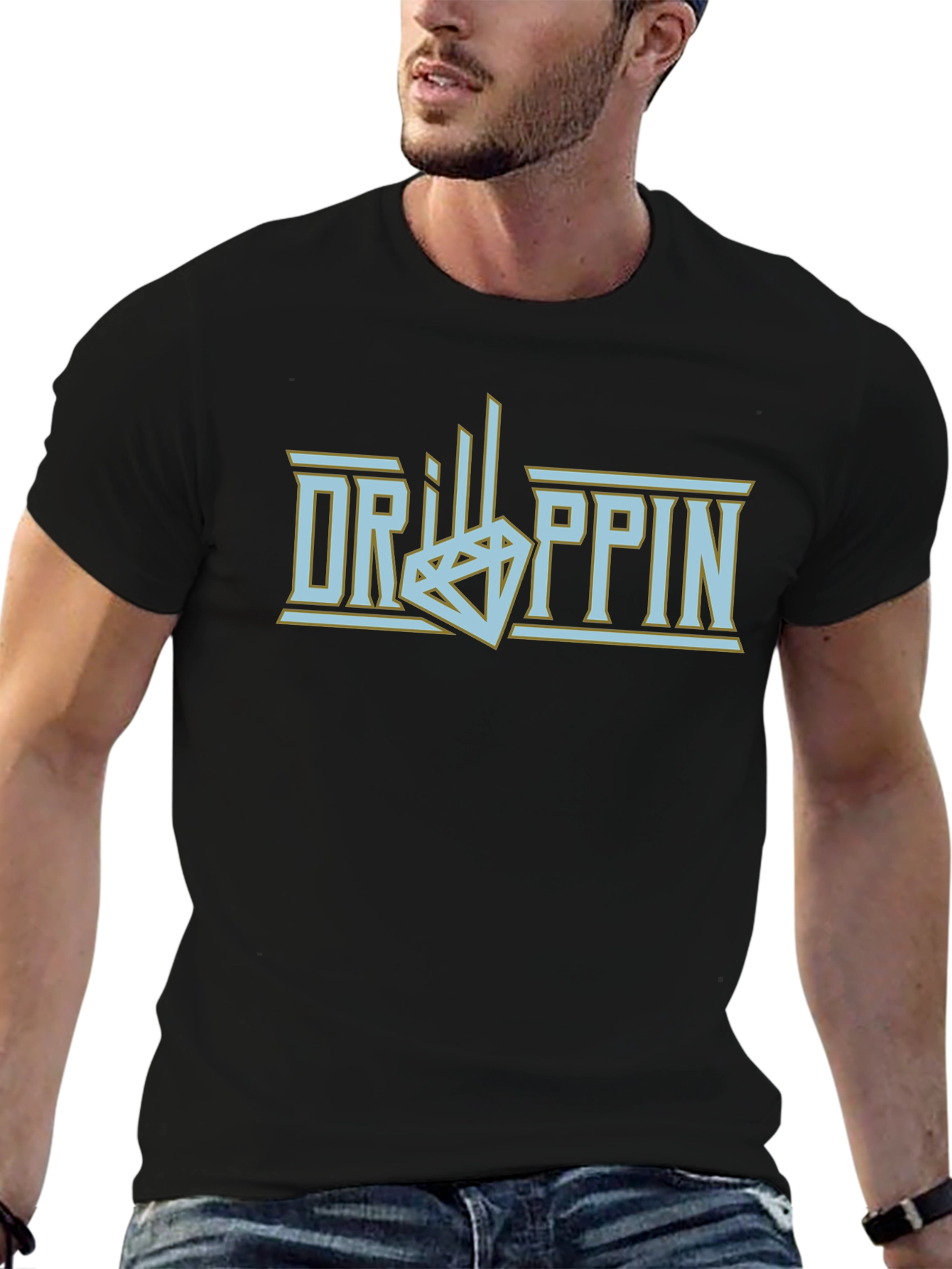 Drippin Graphic Print T-Shirt