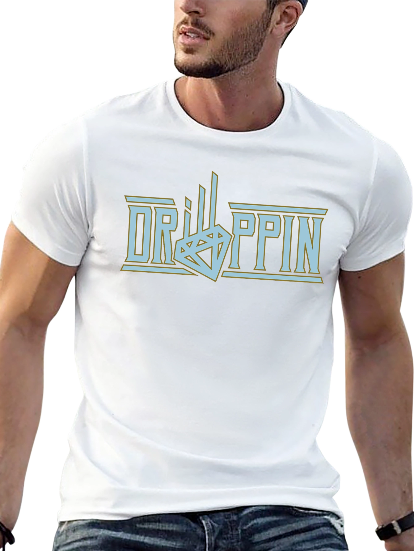 Drippin Graphic Print T-Shirt