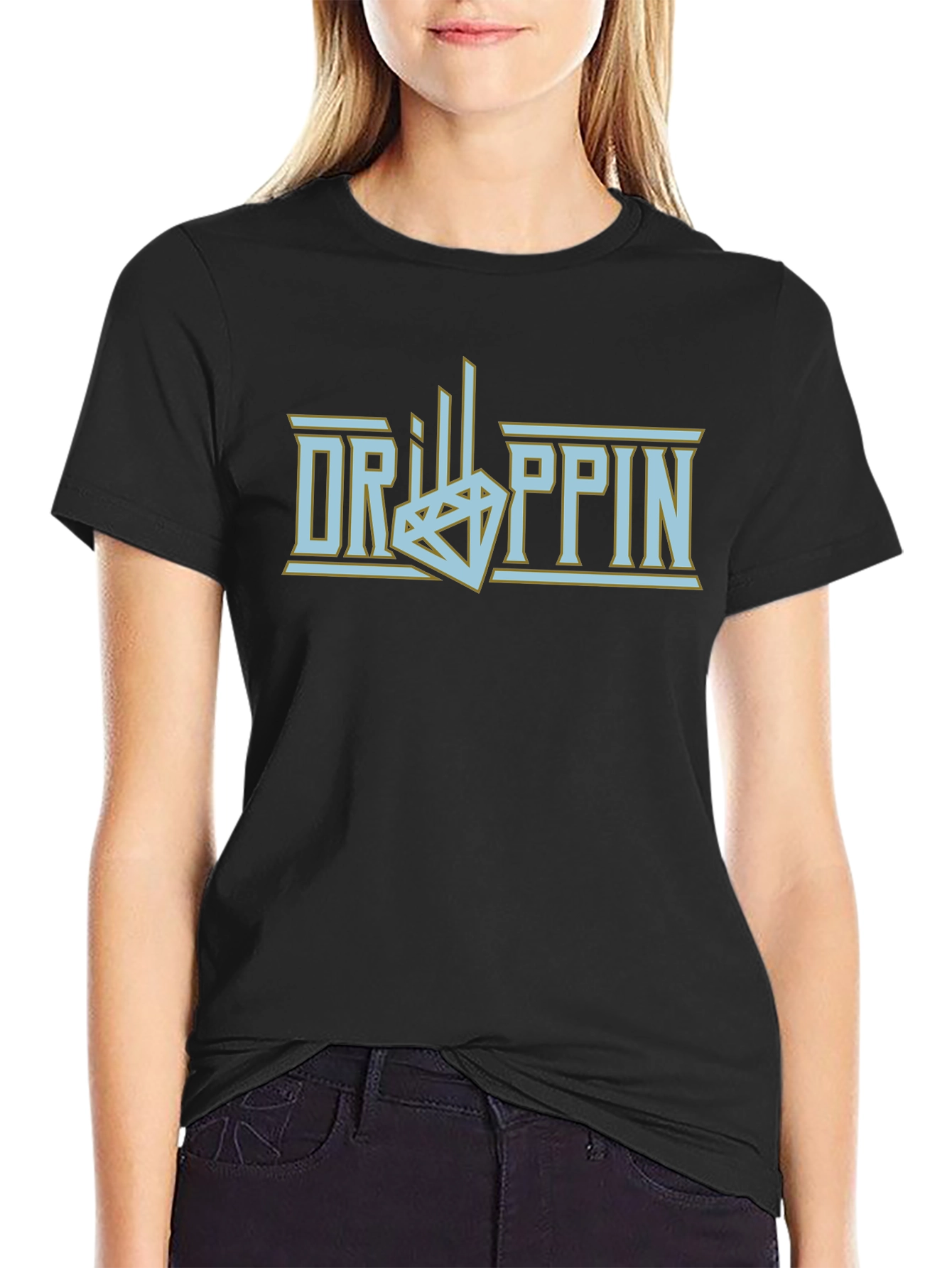 Drippin Graphic Print T-Shirt