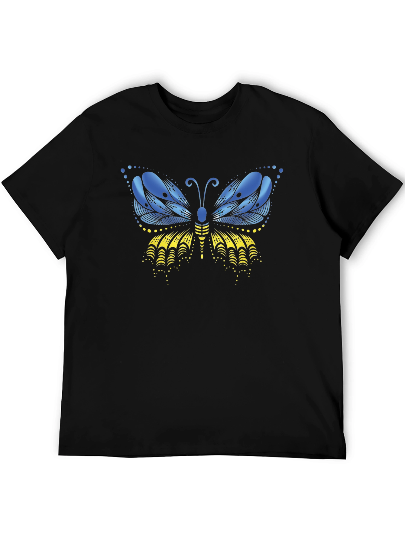 Ukraine Butterfly Graphic T-Shirt