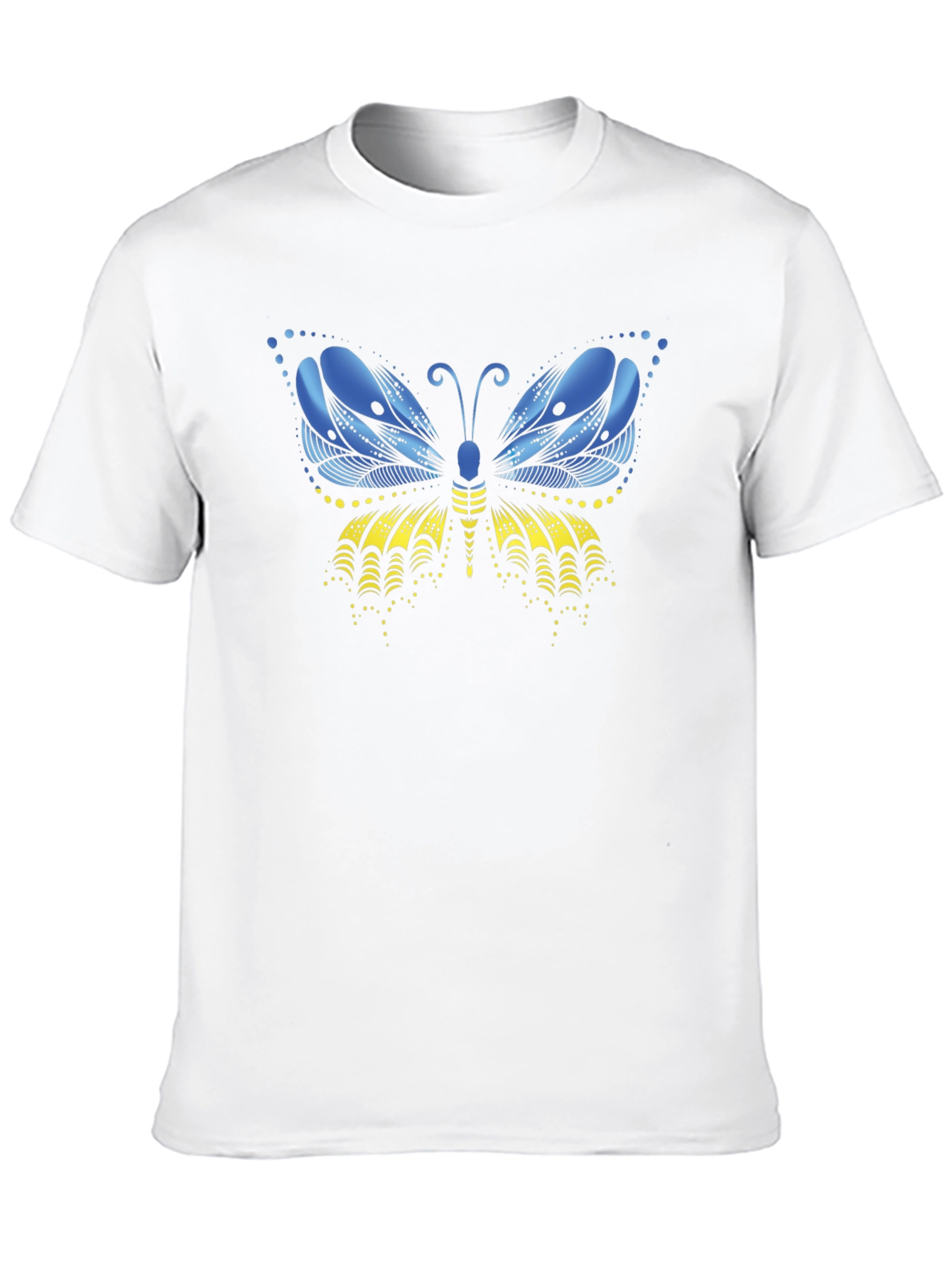 Ukraine Butterfly Graphic T-Shirt