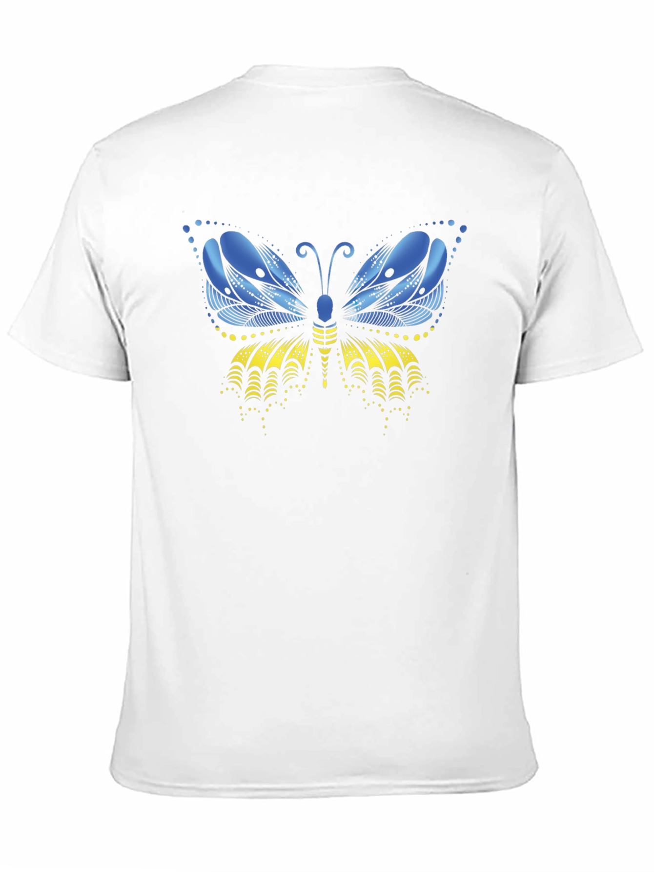 Ukraine Butterfly Graphic T-Shirt