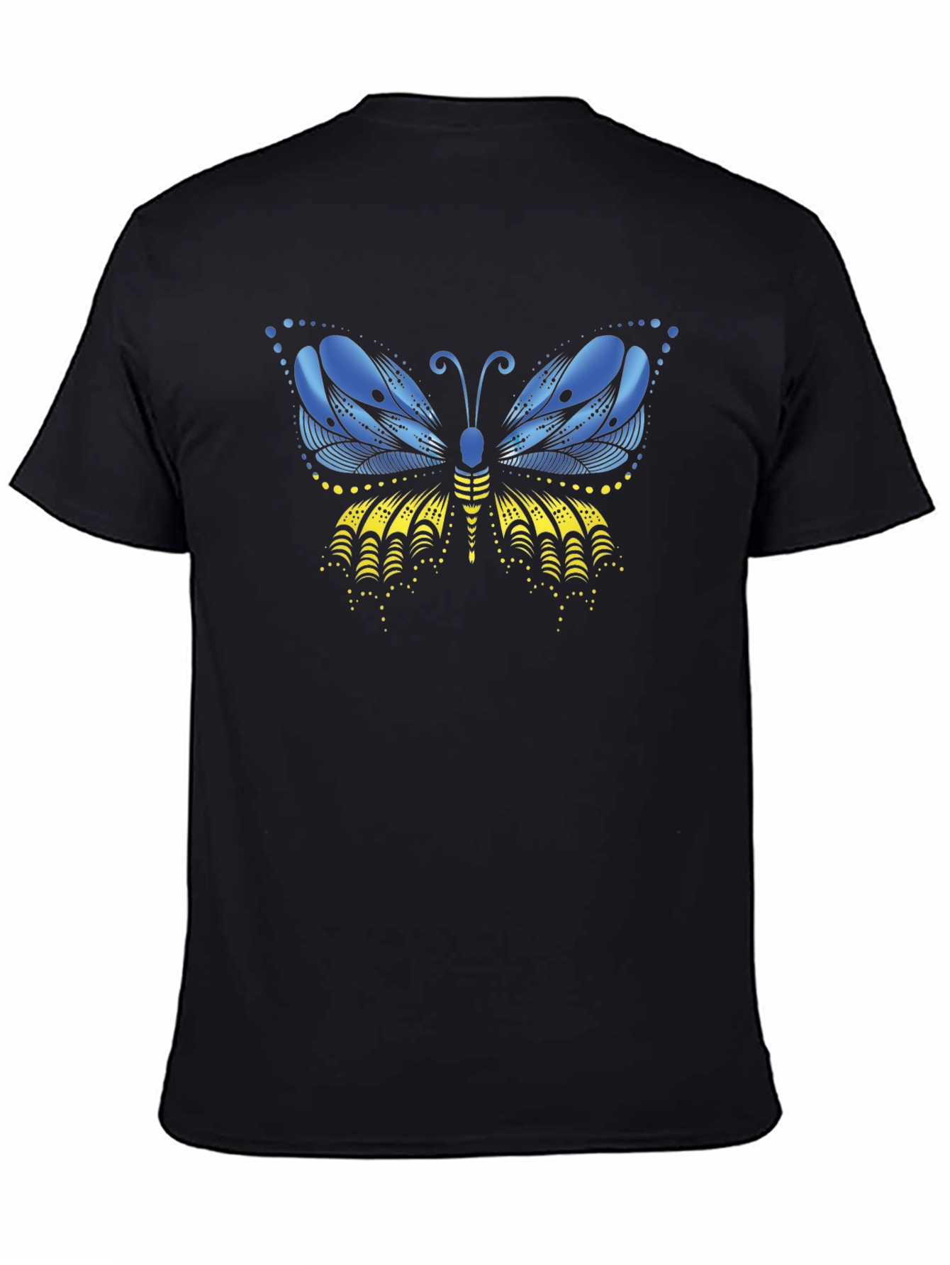 Ukraine Butterfly Graphic T-Shirt