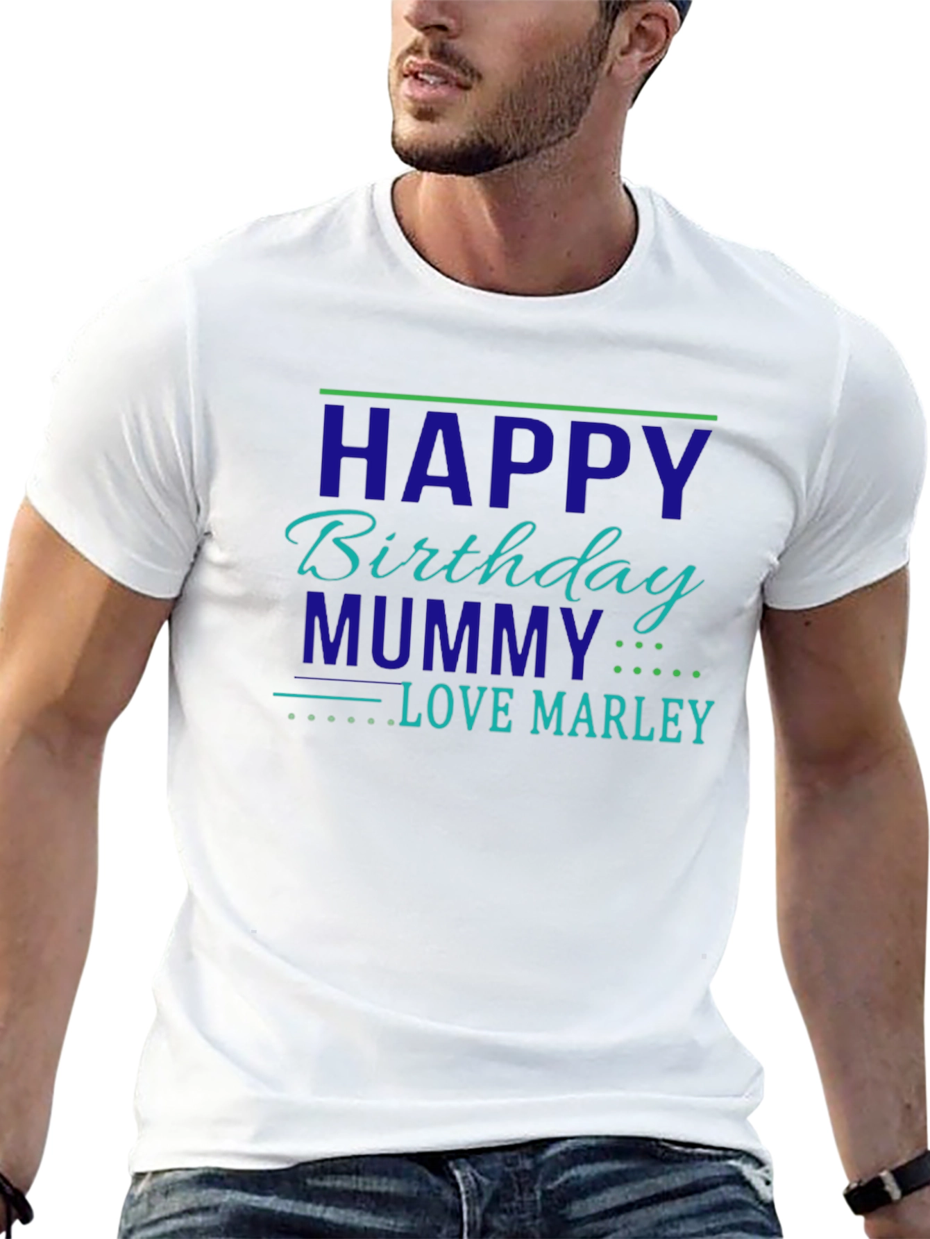 Happy Birthday Mummy T-Shirt - Love Marley