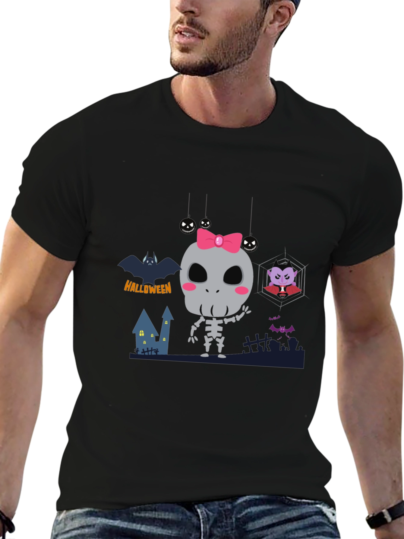 Halloween Skeleton T-Shirt