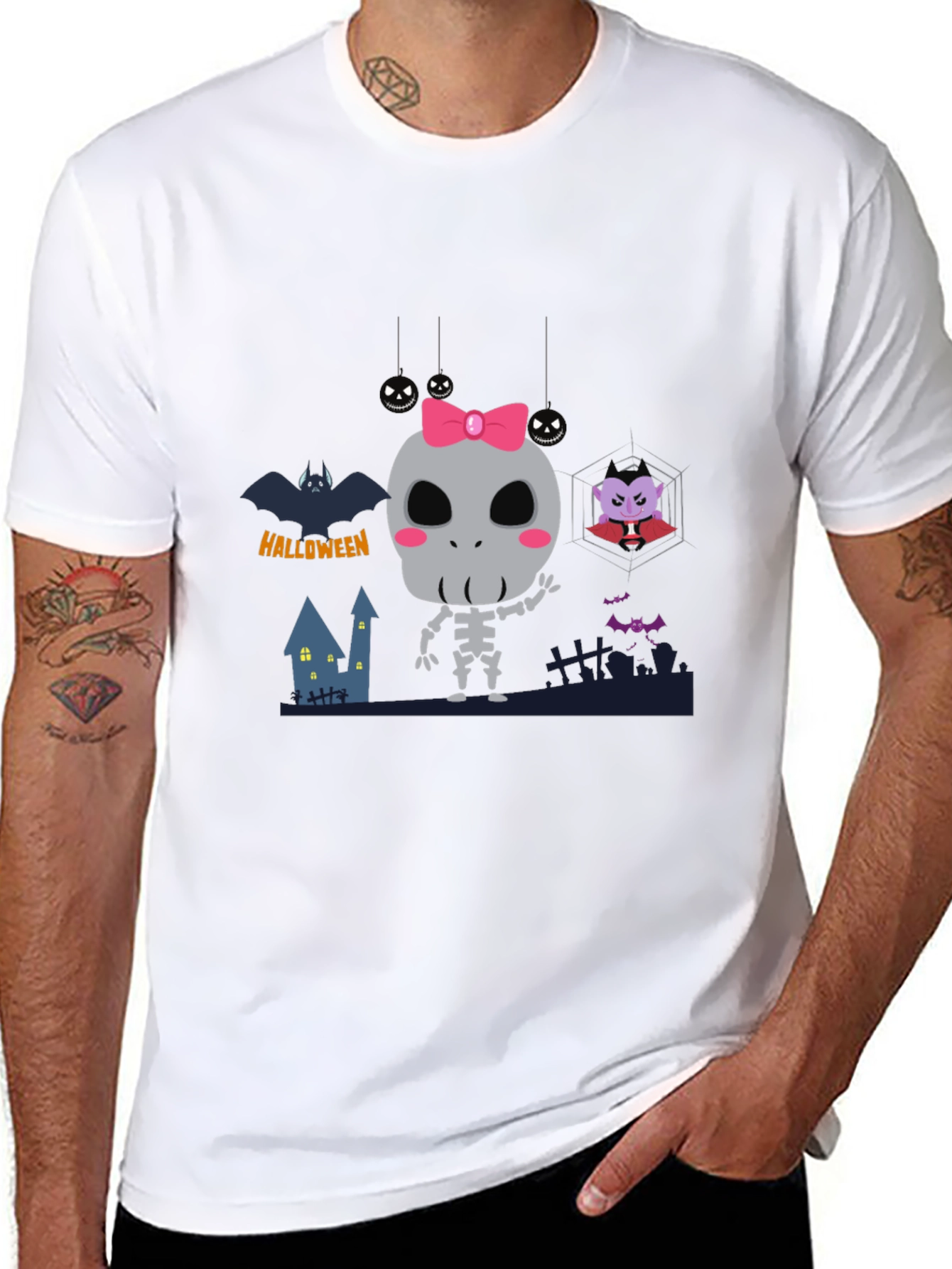 Halloween Skeleton T-Shirt