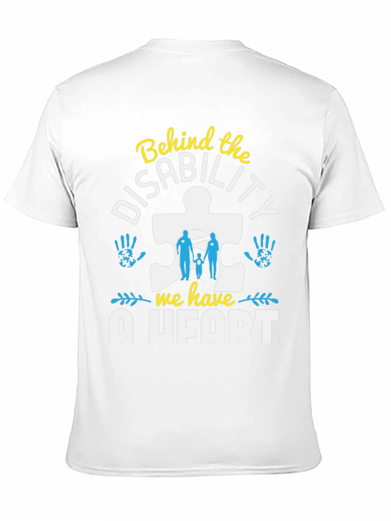 Autism Awareness T-Shirt Behind the Disability