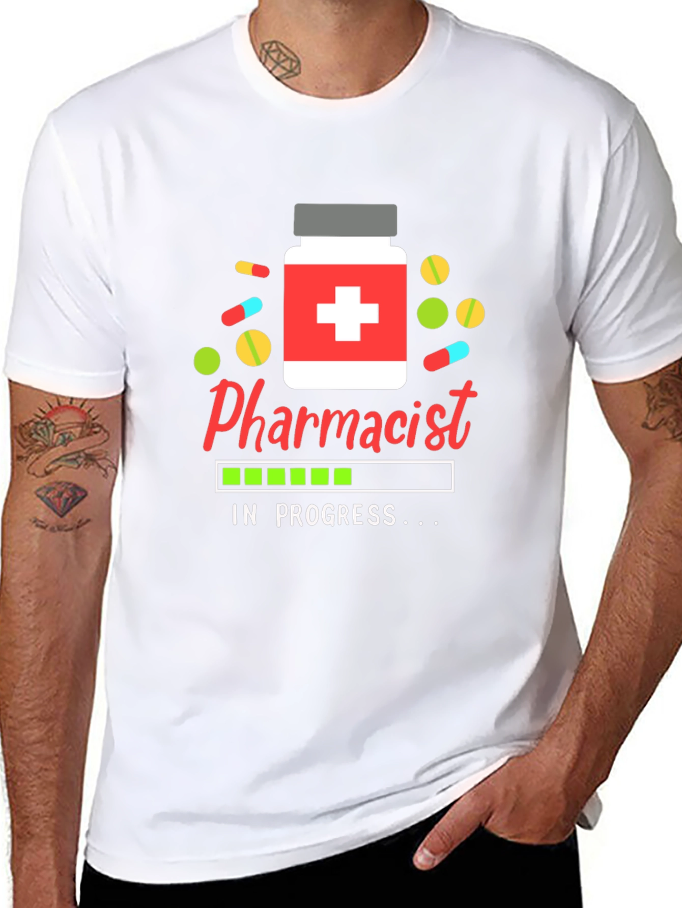 Pharmacist in Progress Graphic Tee