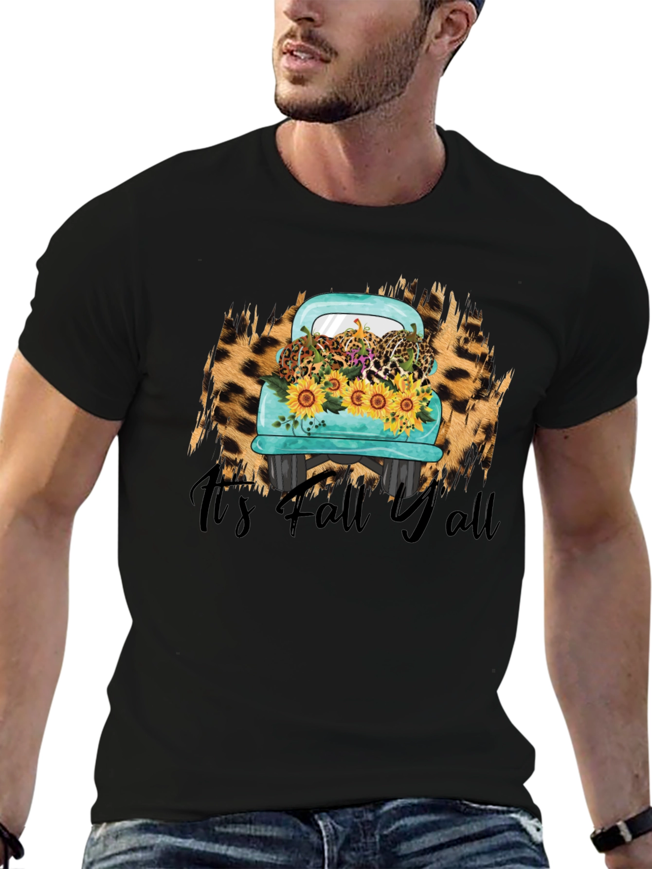 Fall Yall Truck Graphic Tee