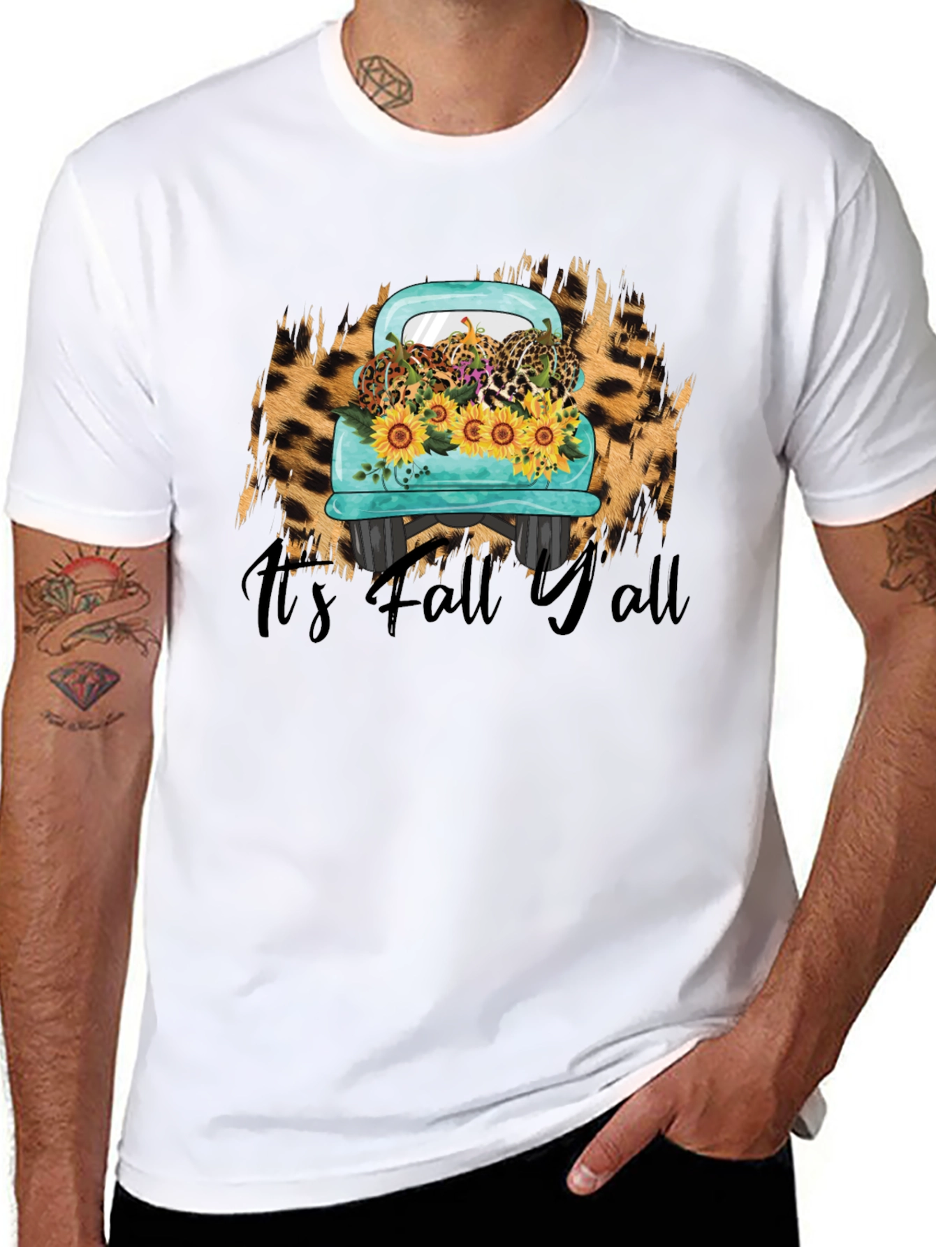 Fall Yall Truck Graphic Tee