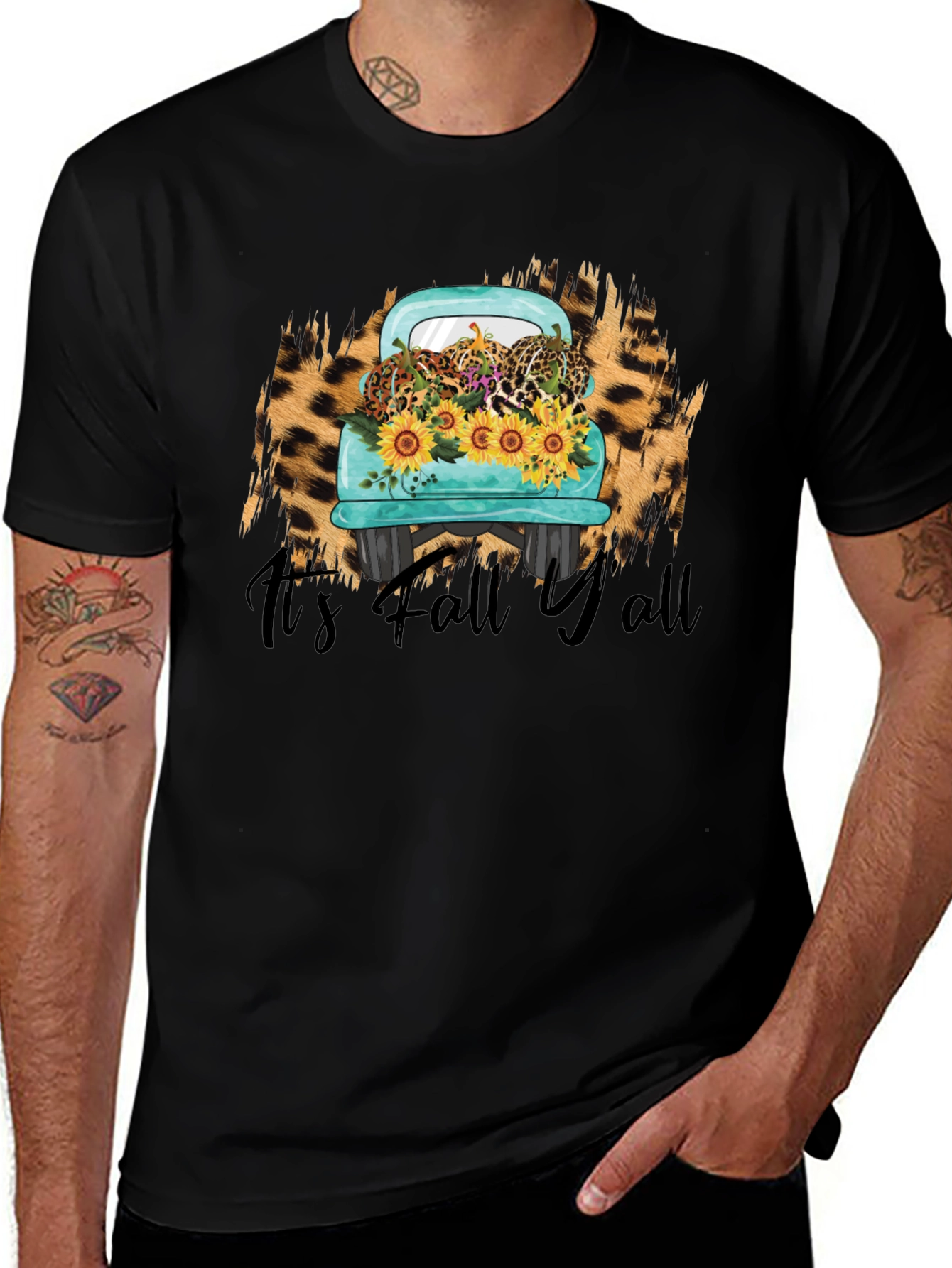 Fall Yall Truck Graphic Tee