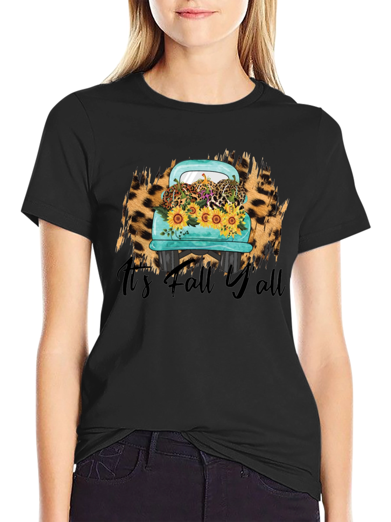 Fall Yall Truck Graphic Tee
