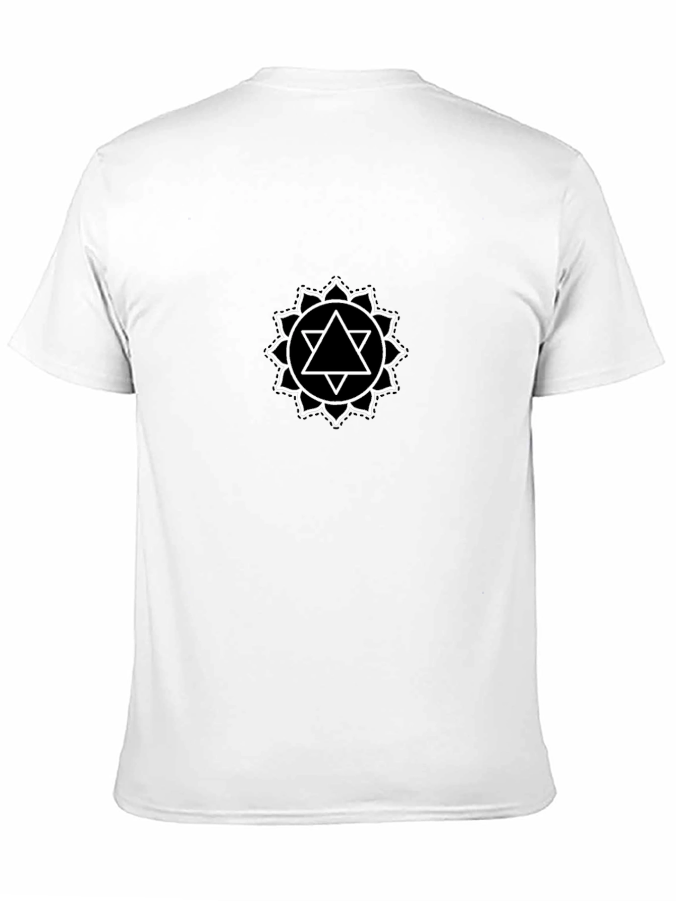 Black T-Shirt with Ajna Chakra Graphic