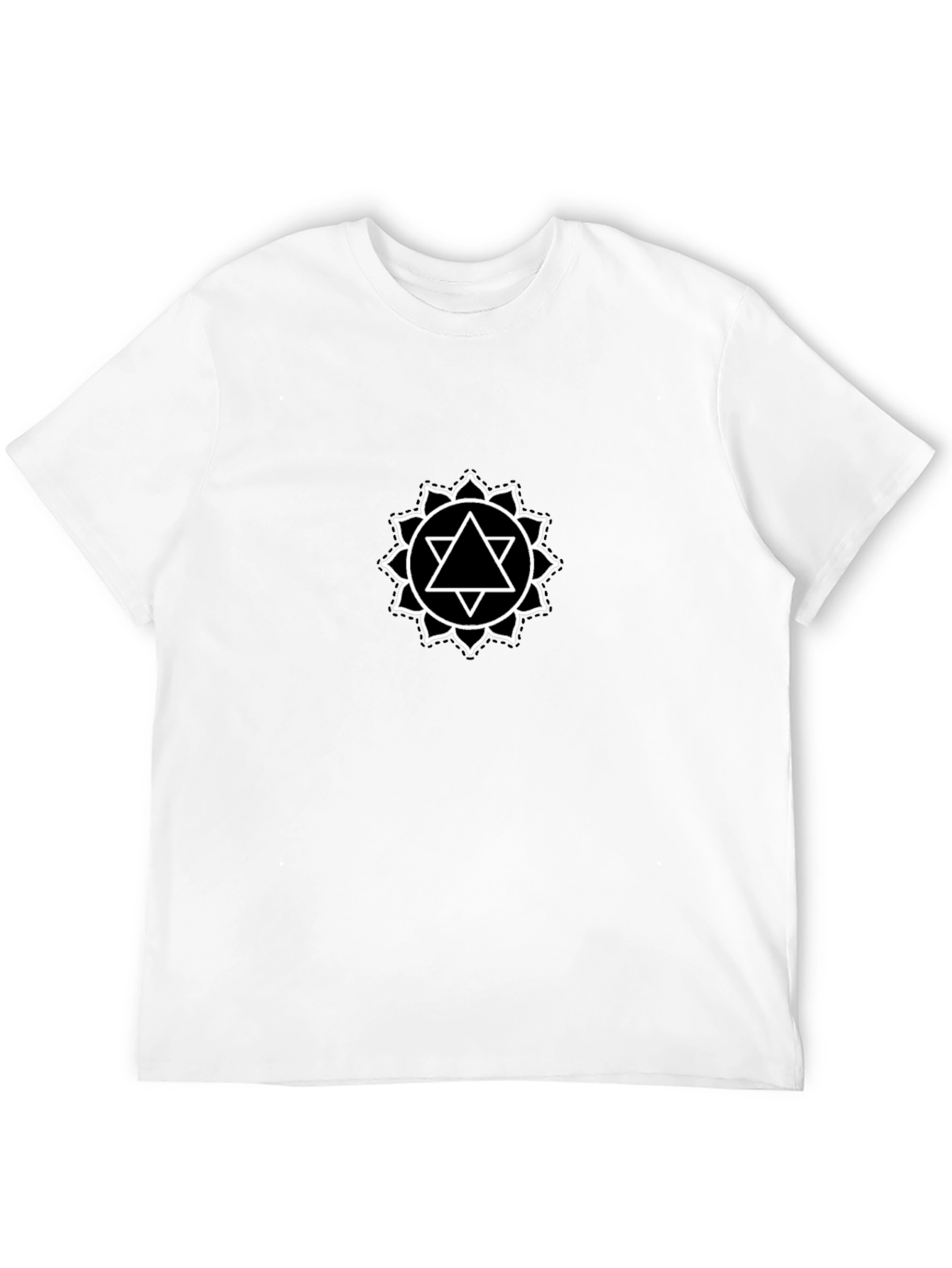 Black T-Shirt with Ajna Chakra Graphic
