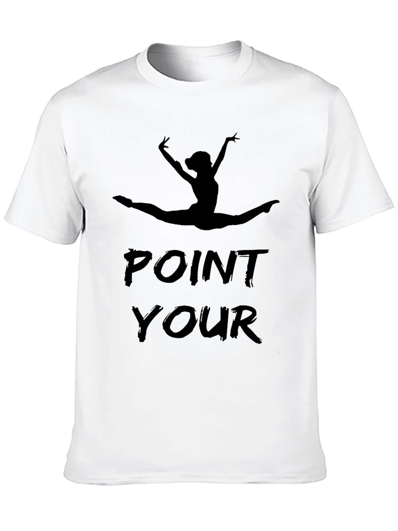 Point Your Toes T-Shirt - Ballerina Graphic Tee