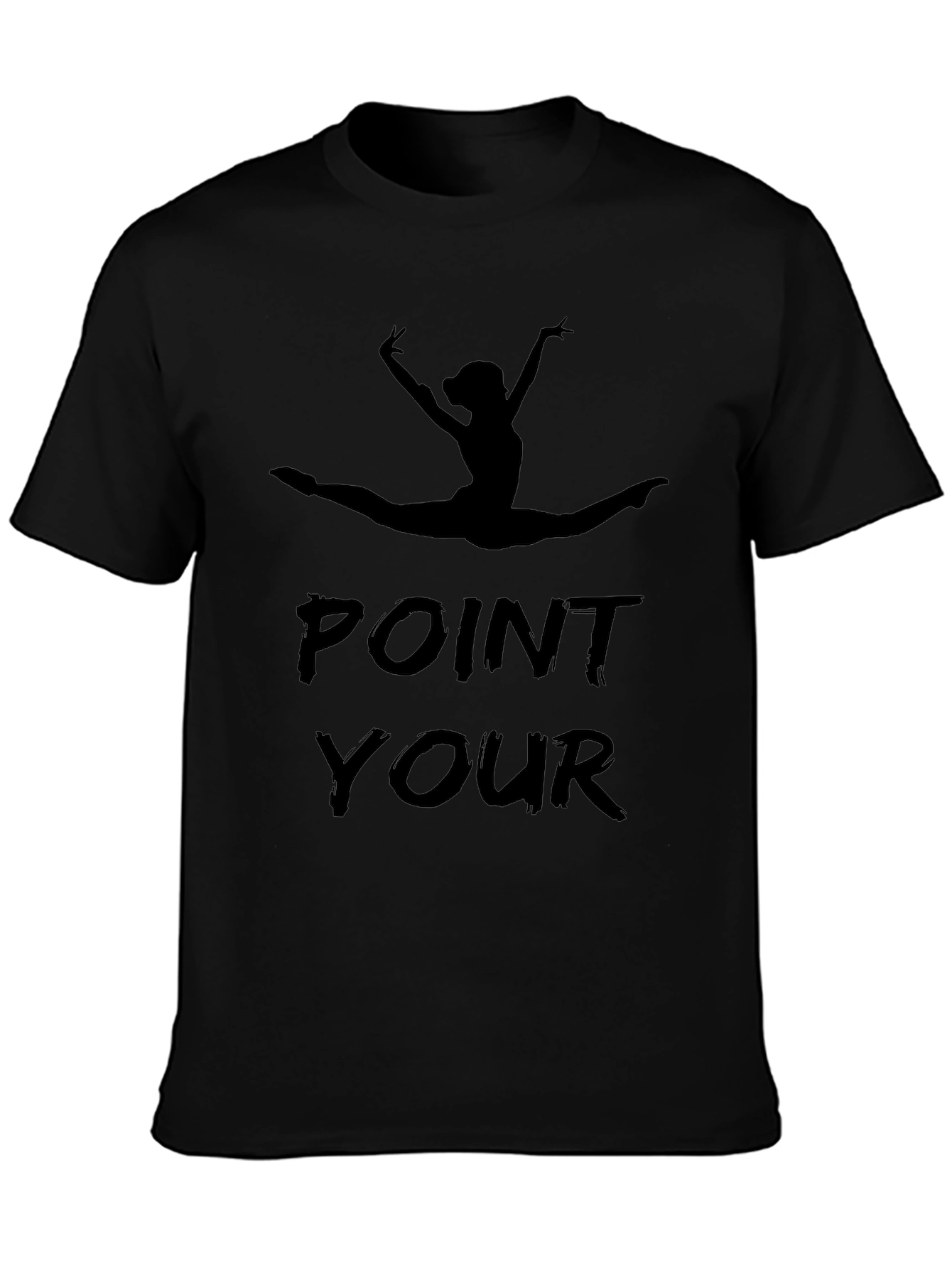 Point Your Toes T-Shirt - Ballerina Graphic Tee