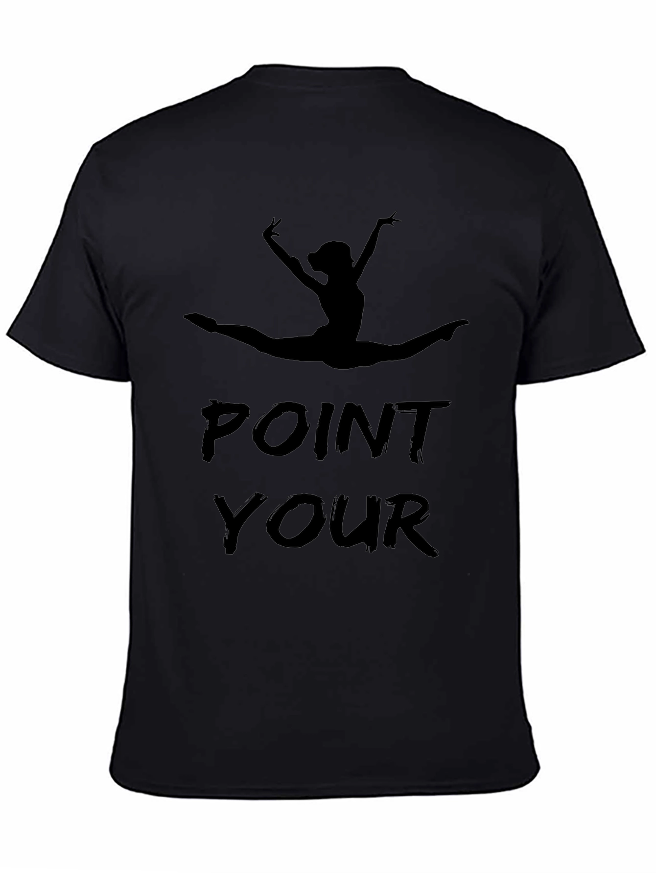 Point Your Toes T-Shirt - Ballerina Graphic Tee