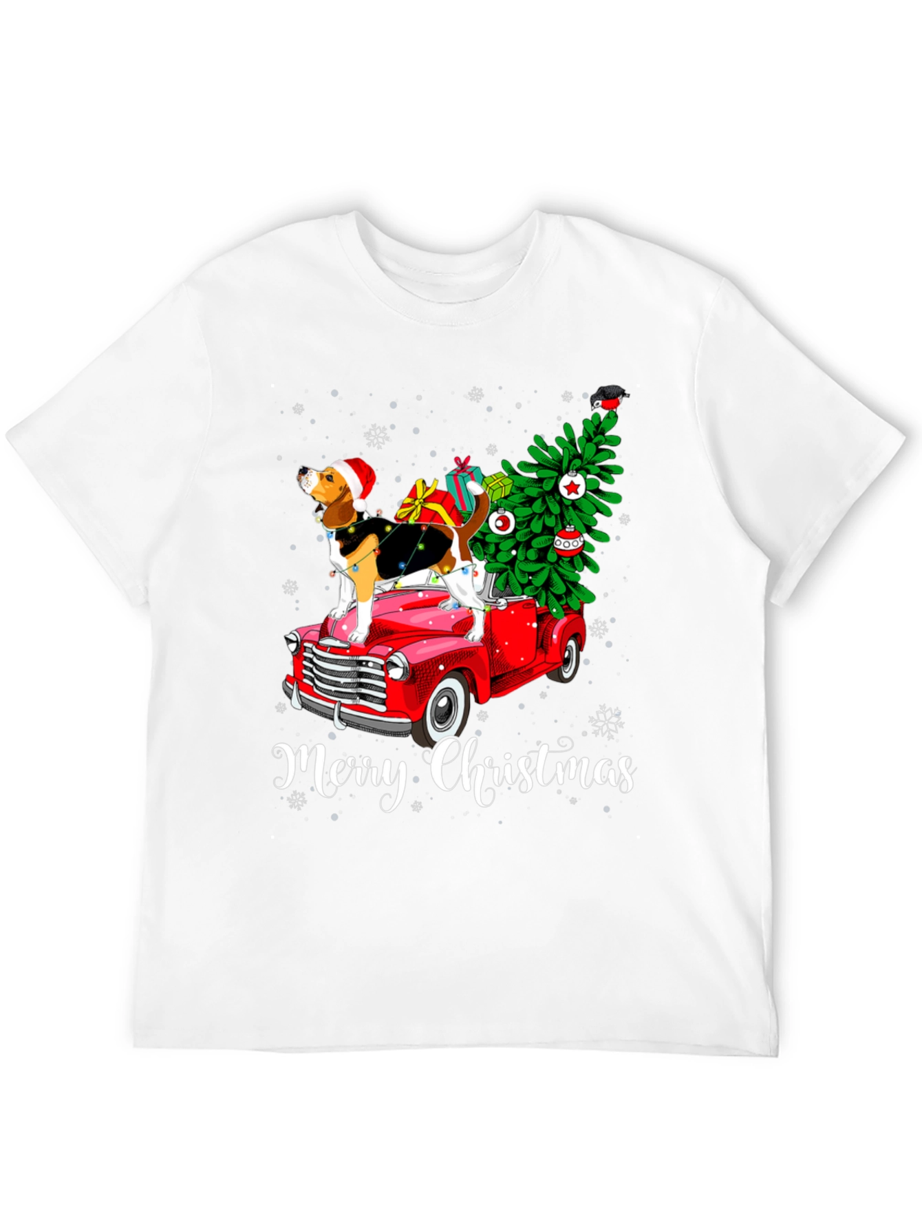 Merry Christmas Dog T-Shirt