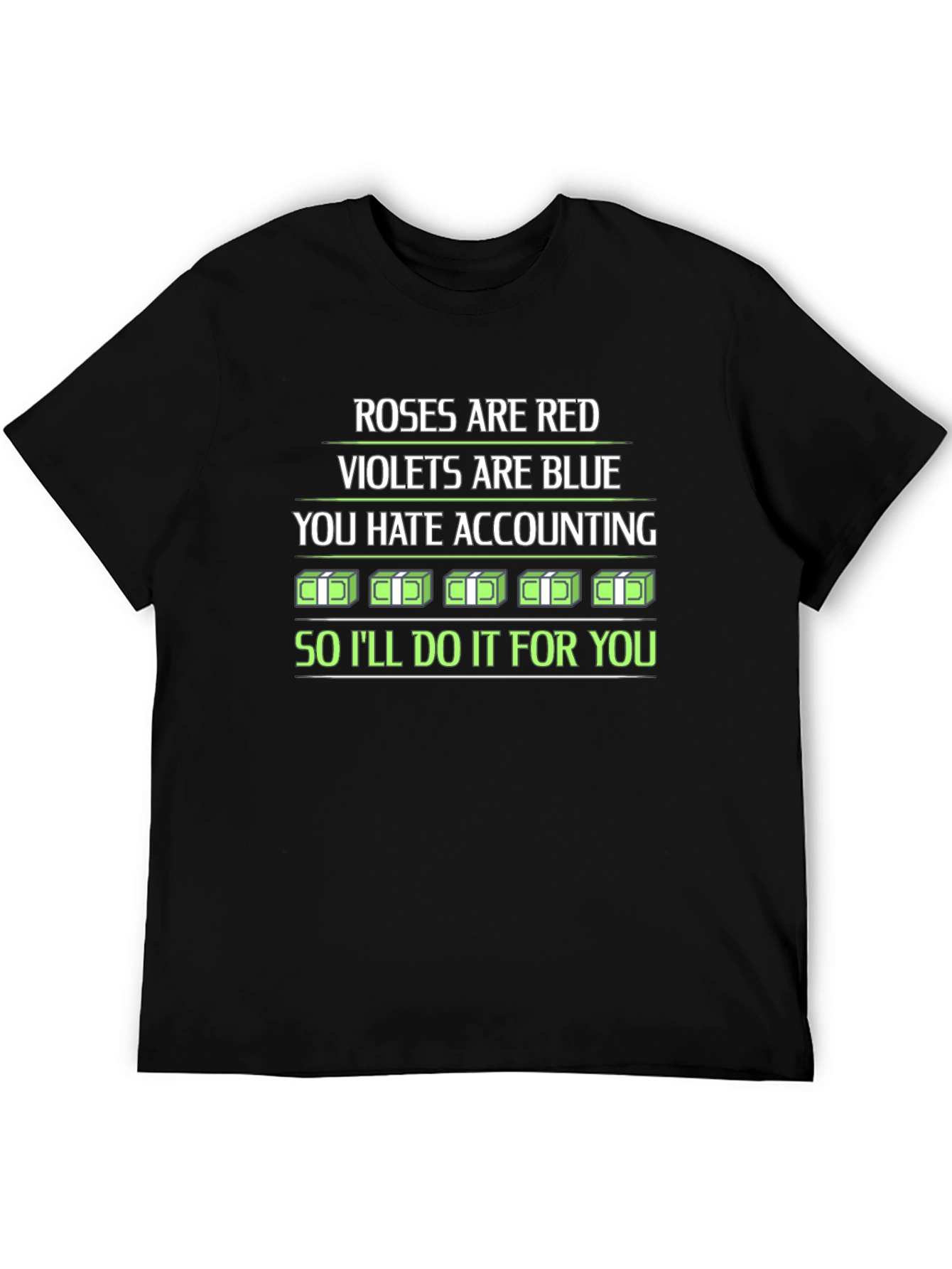 Roses Are Red Accounting T-Shirt