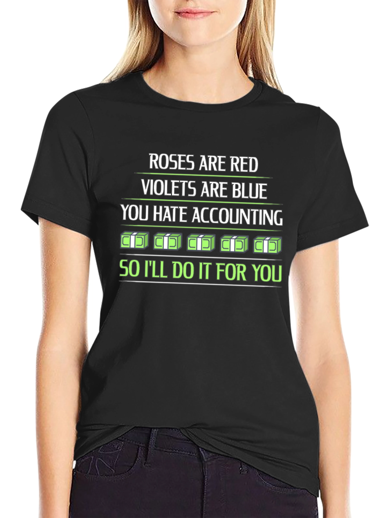 Roses Are Red Accounting T-Shirt