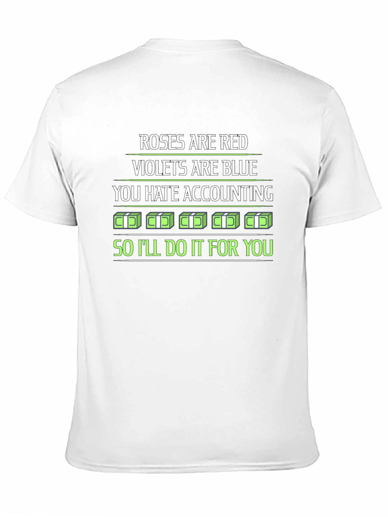 Roses Are Red Accounting T-Shirt