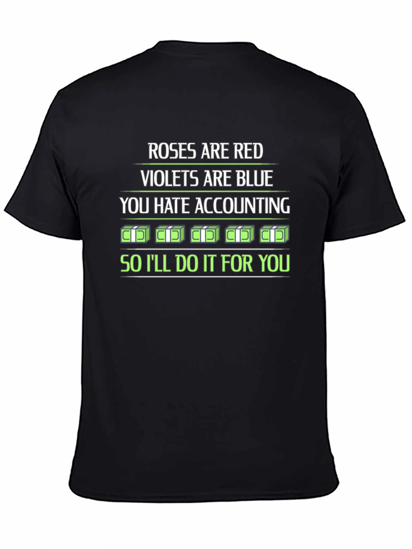 Roses Are Red Accounting T-Shirt