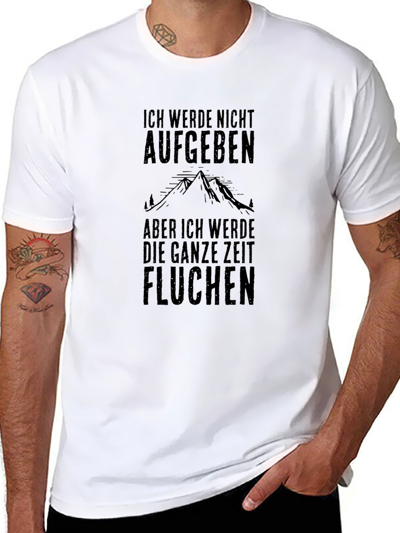 Ich Werde Nicht Aufgeben Graphic Tee