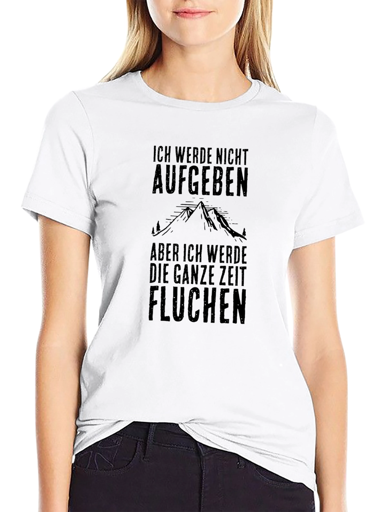 Ich Werde Nicht Aufgeben Graphic Tee