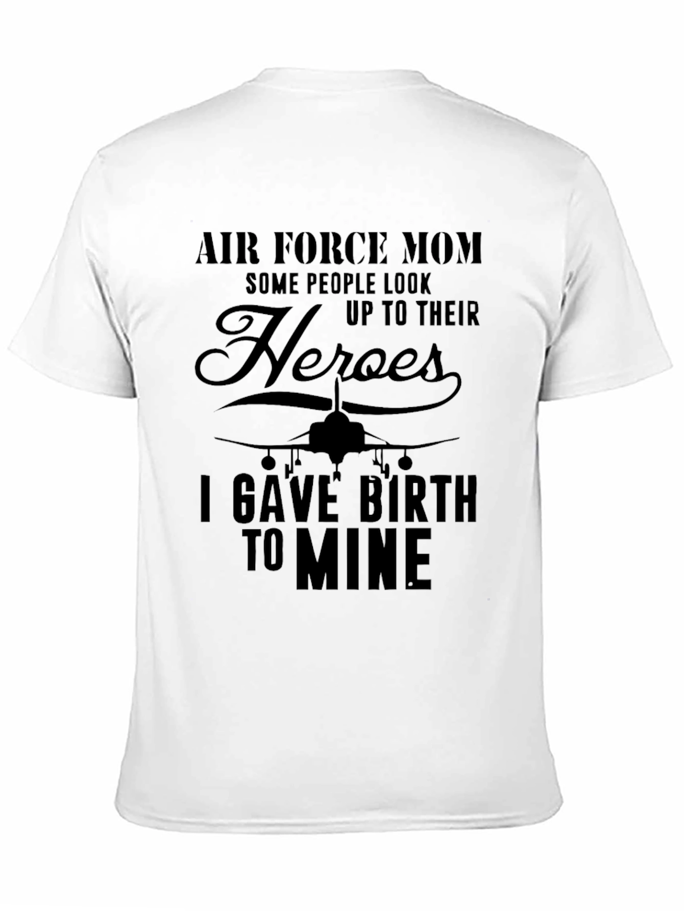 Air Force Mom T-Shirt - Heroic Pride!