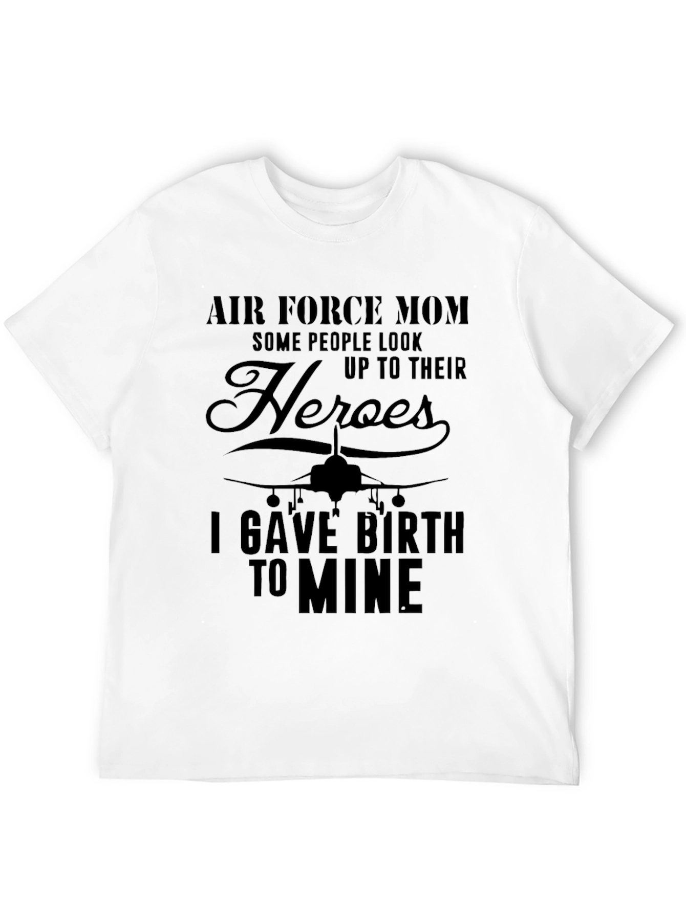 Air Force Mom T-Shirt - Heroic Pride!