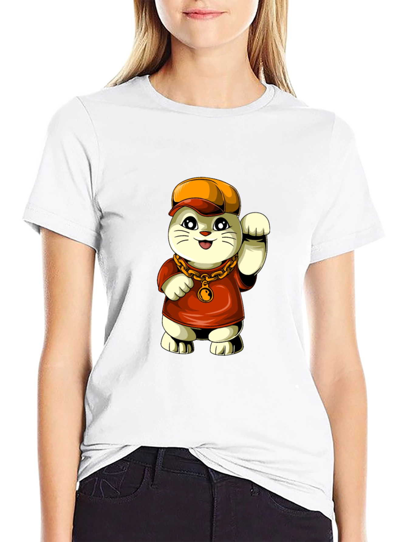 Lucky Cat Graphic Tee