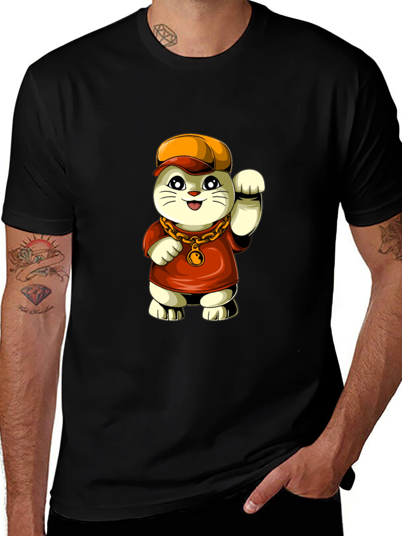 Lucky Cat Graphic Tee