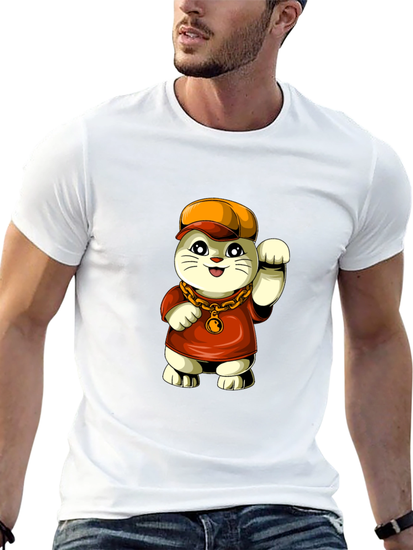 Lucky Cat Graphic Tee