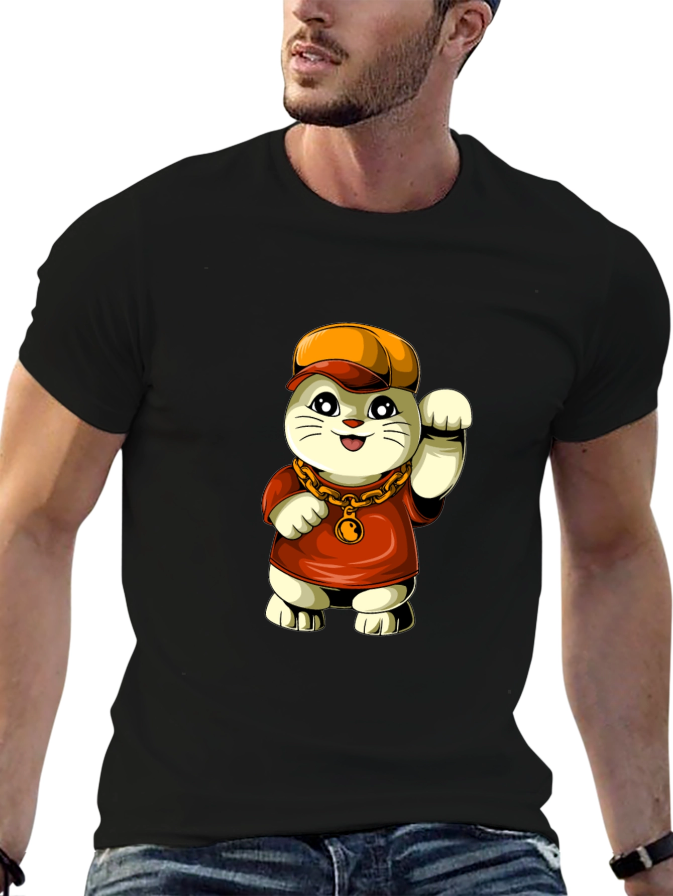 Lucky Cat Graphic Tee