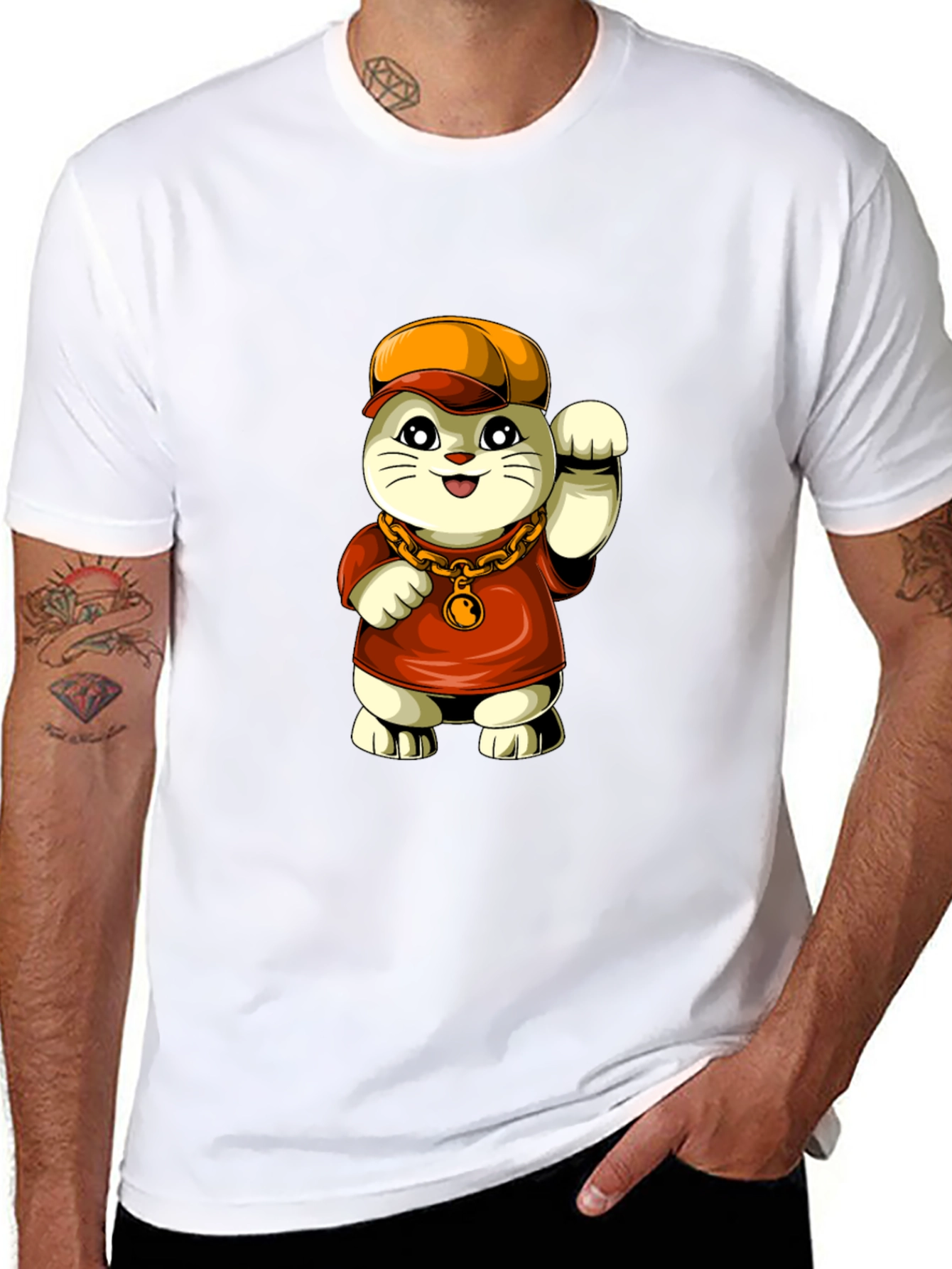 Lucky Cat Graphic Tee