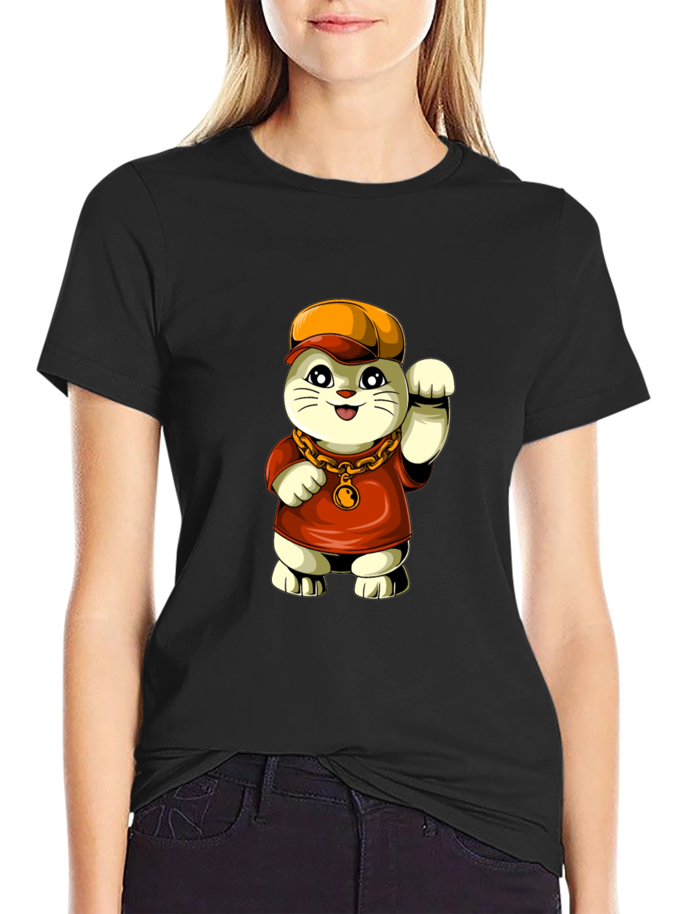 Lucky Cat Graphic Tee