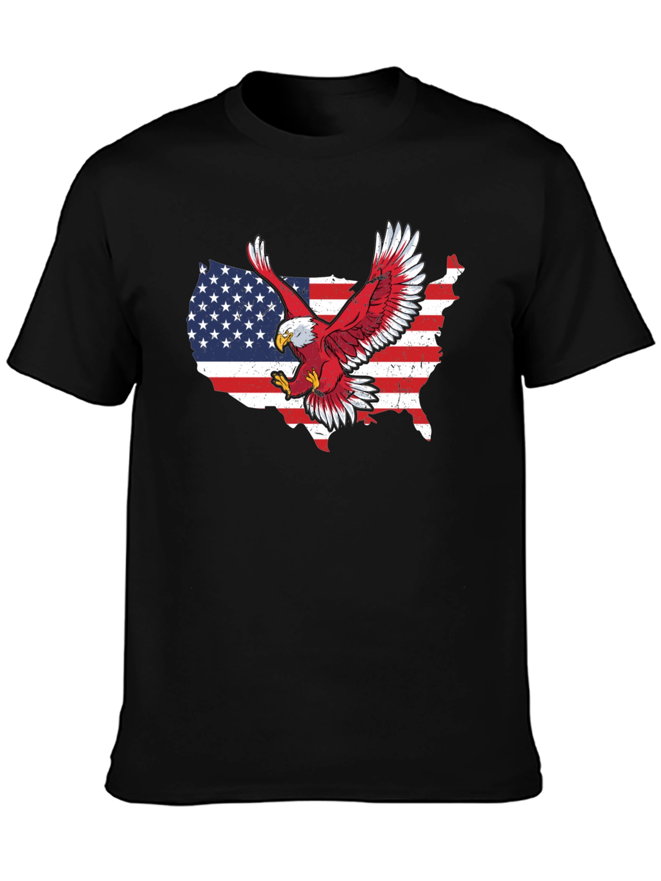 American Pride Eagle Graphic T-Shirt