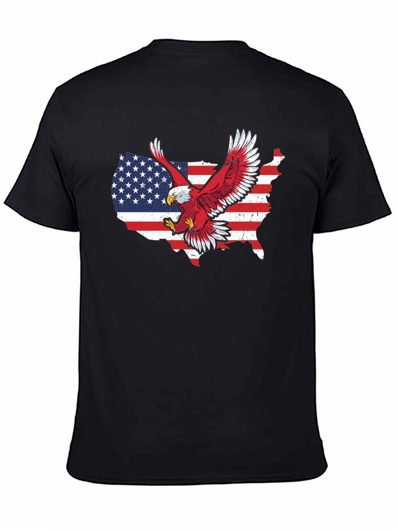American Pride Eagle Graphic T-Shirt