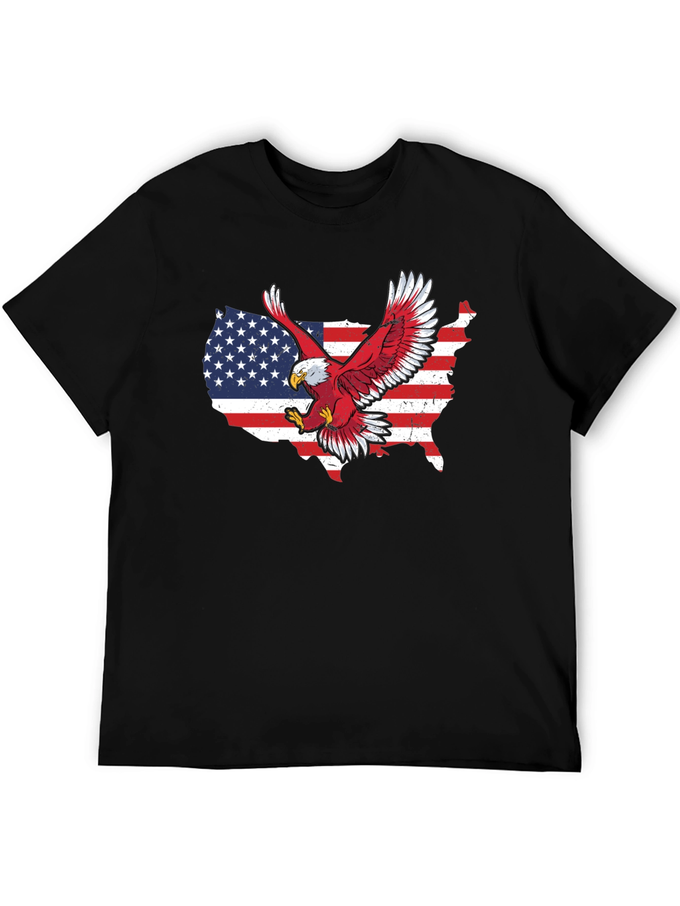 American Pride Eagle Graphic T-Shirt