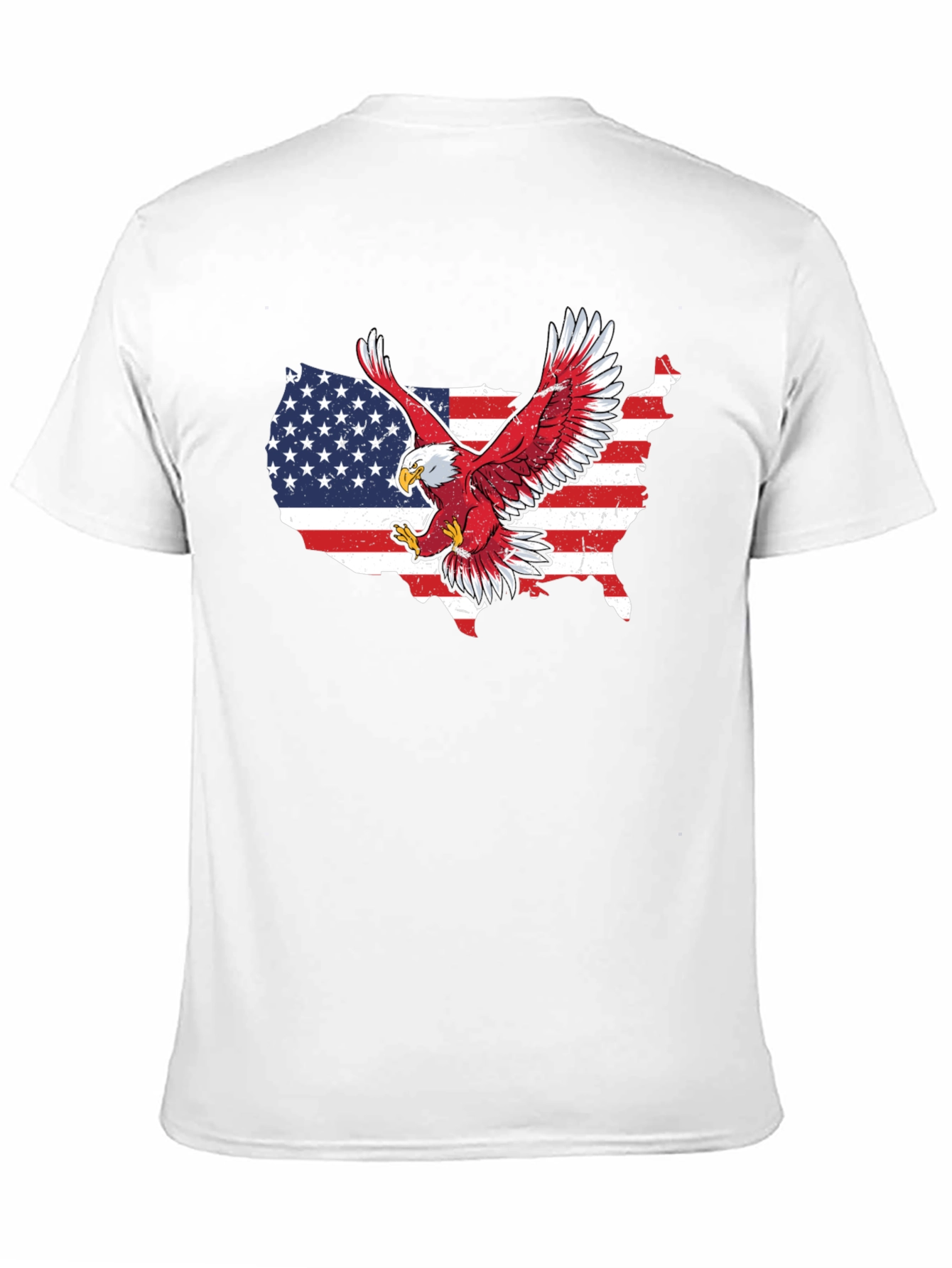American Pride Eagle Graphic T-Shirt